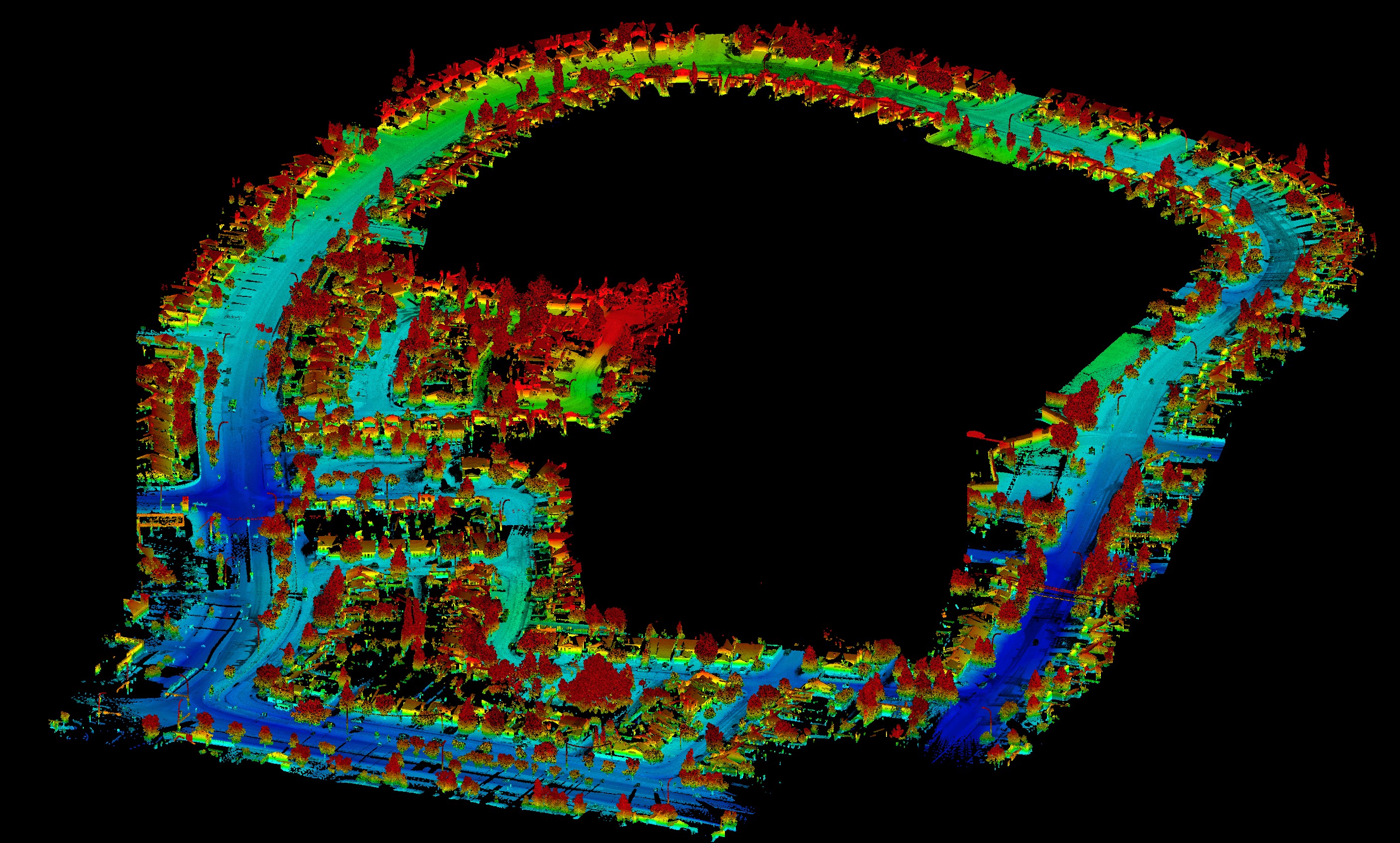 Comunity scan with mobile LiDAR