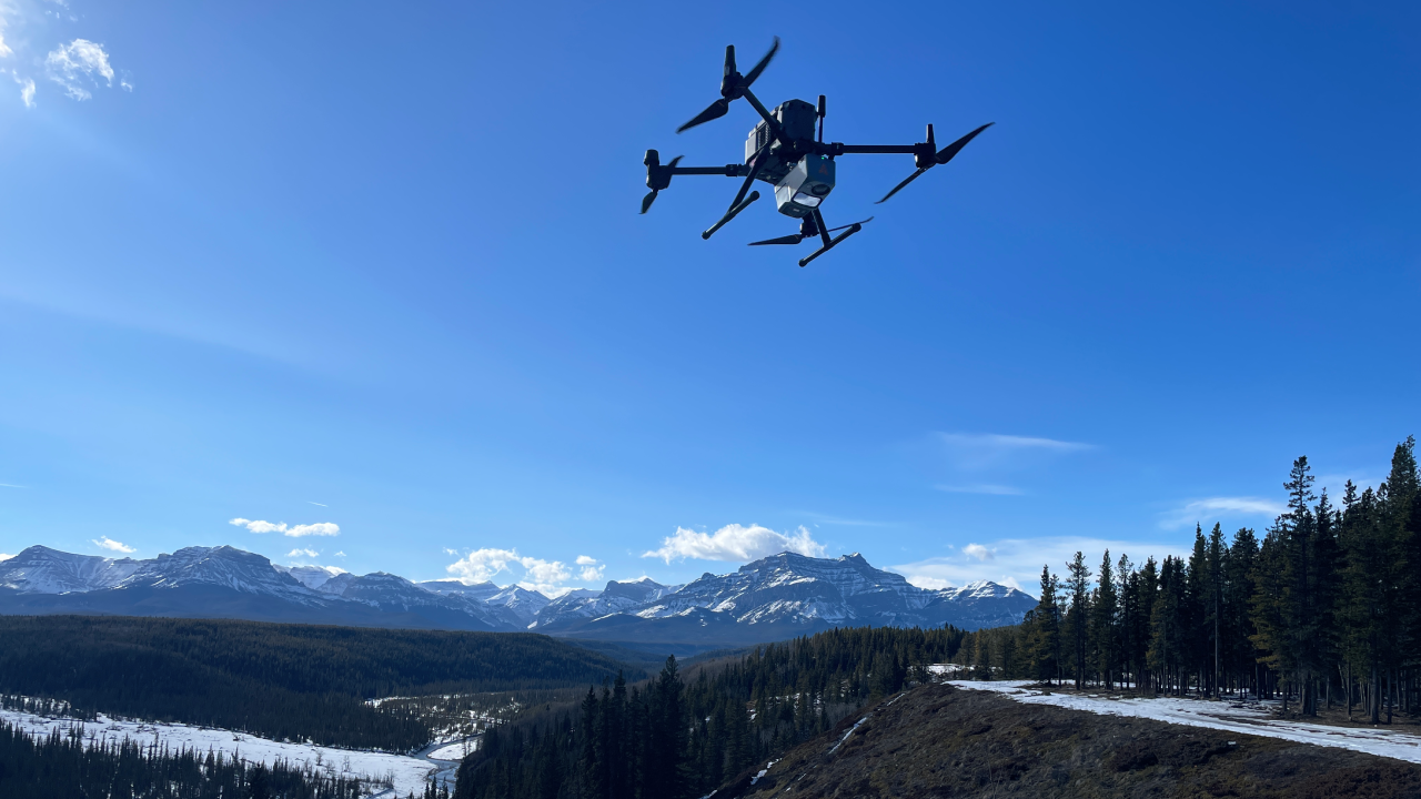 River slope LiDAR scanning