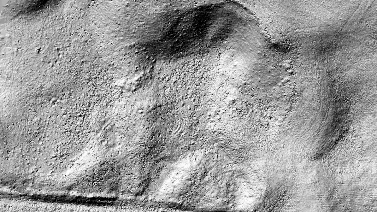 Slope Monitoring LiDAR-derived DEM