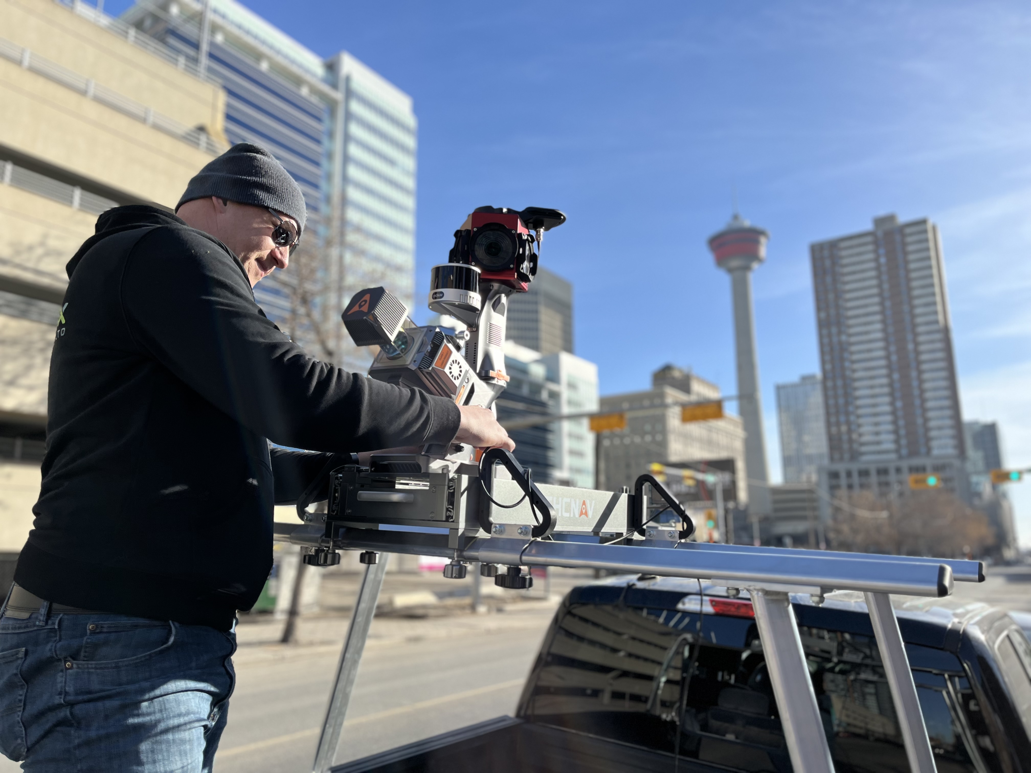 Mounting mobile LiDAR on a vehicle